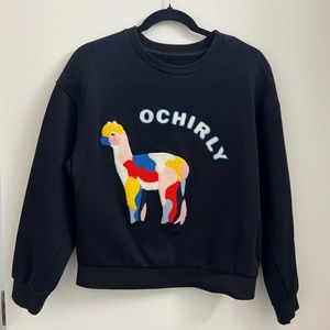 Ochirly Cotton Sweatshirt